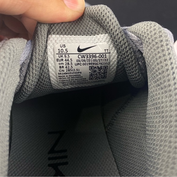 nike air max alpha trainer 4 cw3396 001 men’s size 10.5 wolf gray - Picture 14 of 16